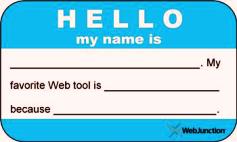 Hello, My Name is....badge
